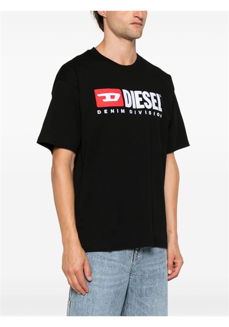 t boxt div t-shirt unisex black DIESEL | A14943 0GRAI9XX